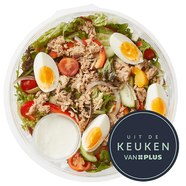 Uit de keuken van PLUS Tonijn Salade Bakje 505 g