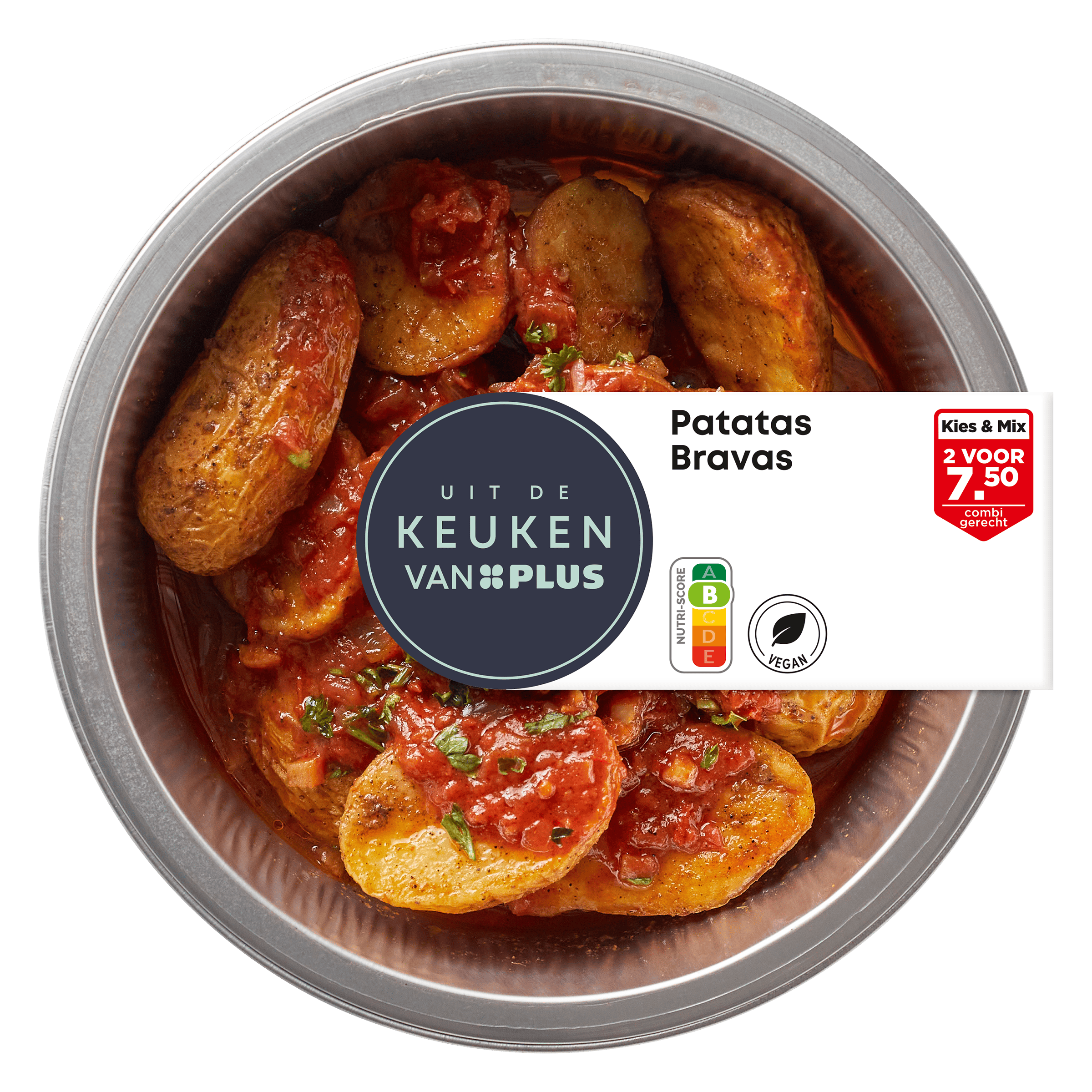 Uit de keuken van PLUS Patatas Bravas Bakje 300 g