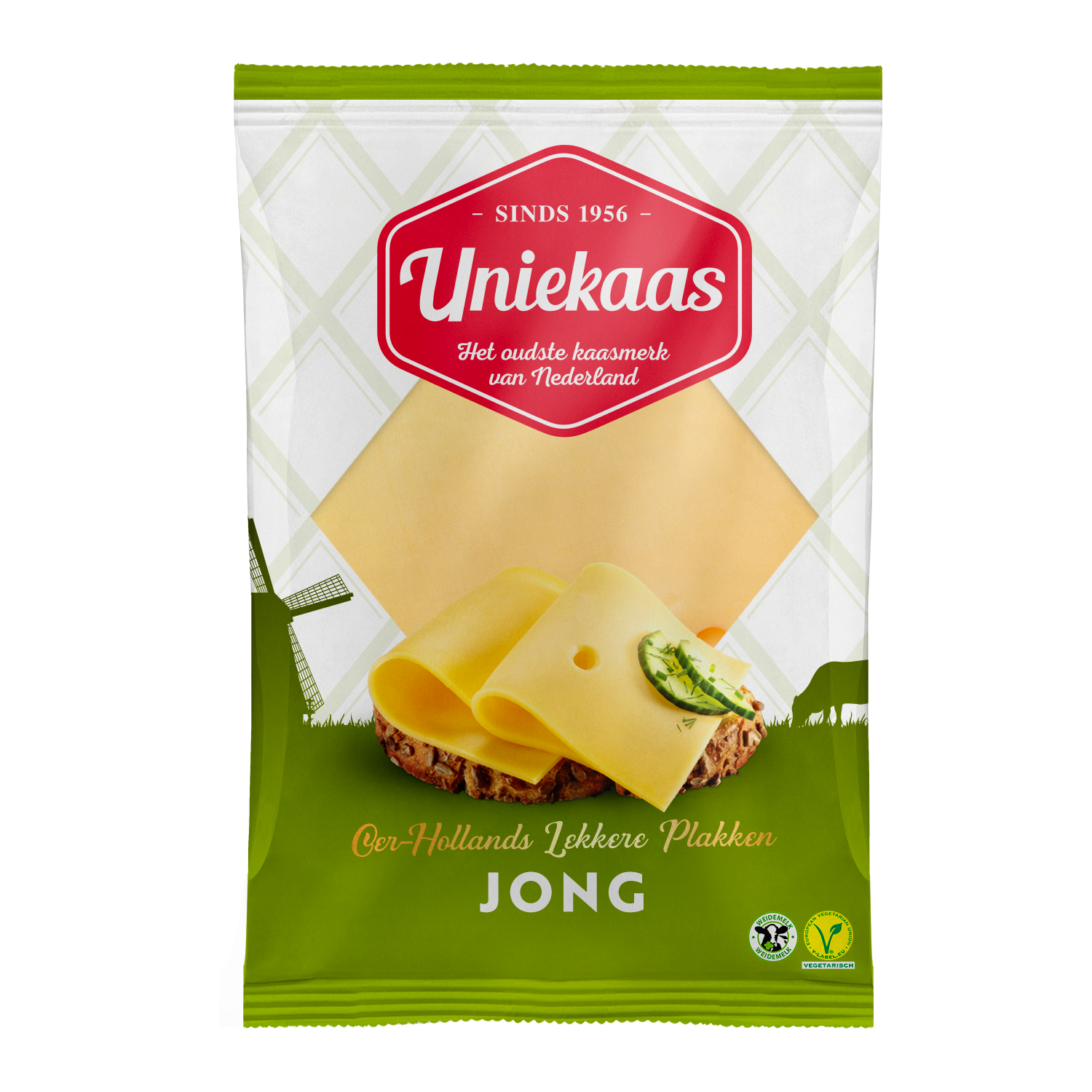 Uniekaas Jonge kaas plakken 48+