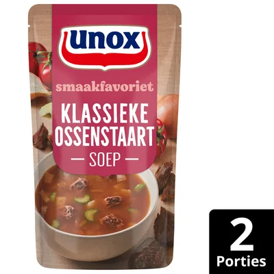 Unox Soep In Zak Ossenstaartsoep