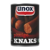 Unox Worst Knaks Pittig 400 g