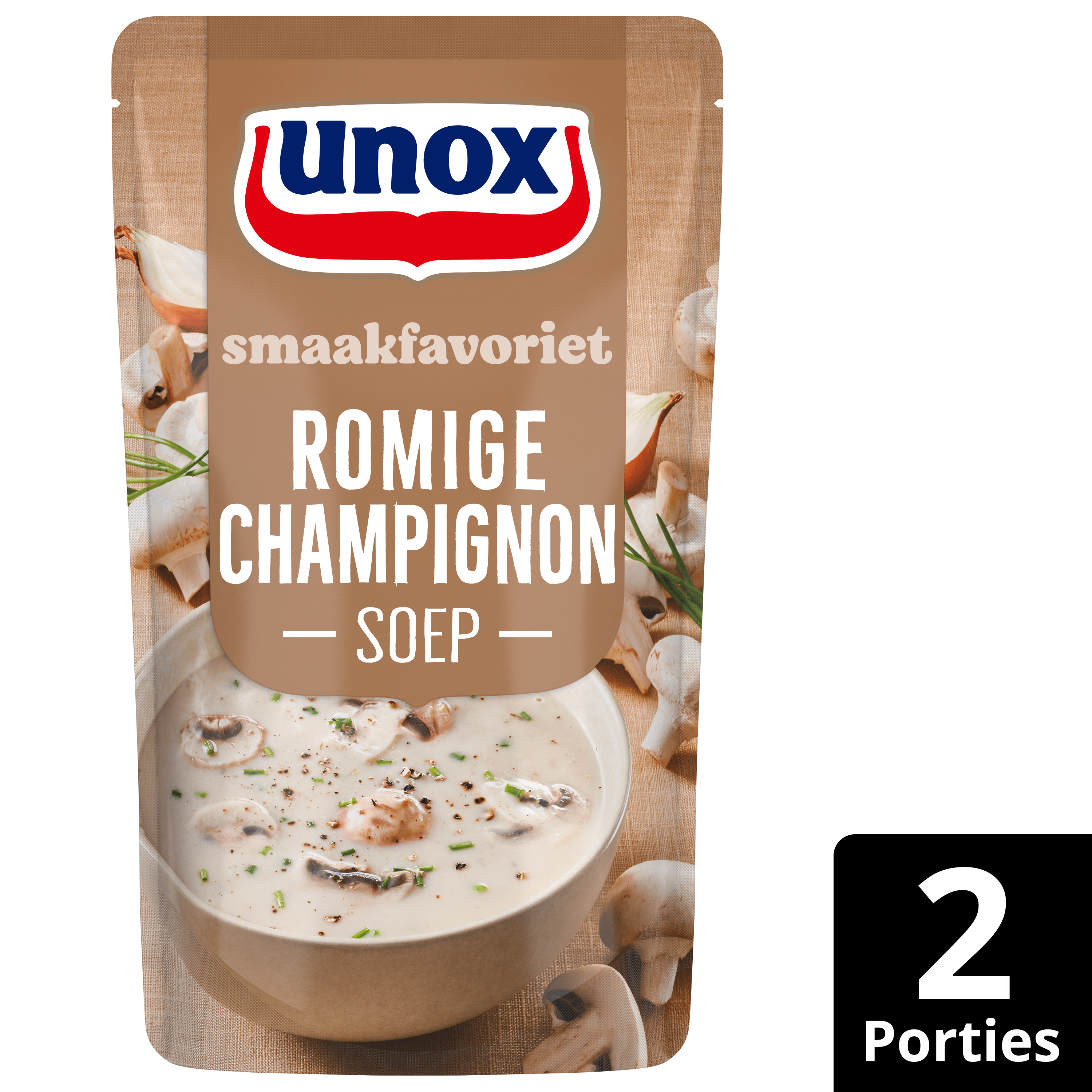 Unox Soep In Zak Kip Champignonsoep