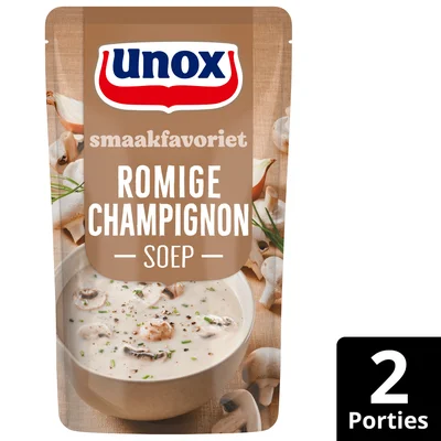 Unox Soep In Zak Kip Champignonsoep