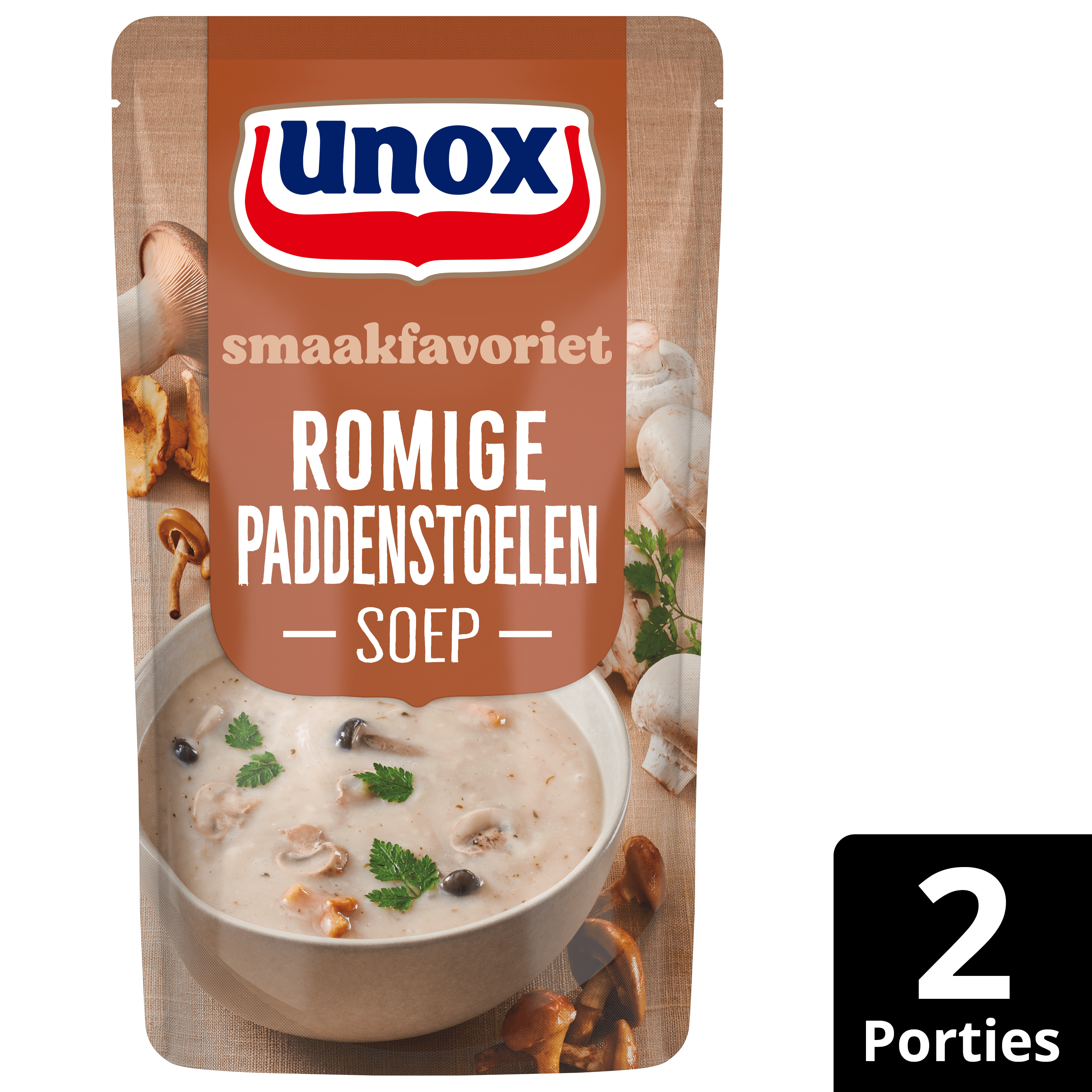 Unox Soep in zak Rom. paddenstoelensoep Stazak 570 ml
