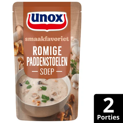 Unox Soep in zak Rom. paddenstoelensoep Stazak 570 ml