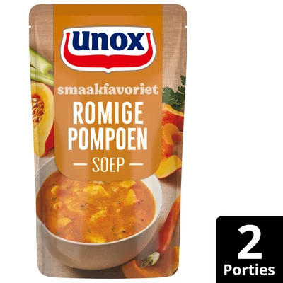 Unox Soep in zak romige pompoen Stazak 570 ml