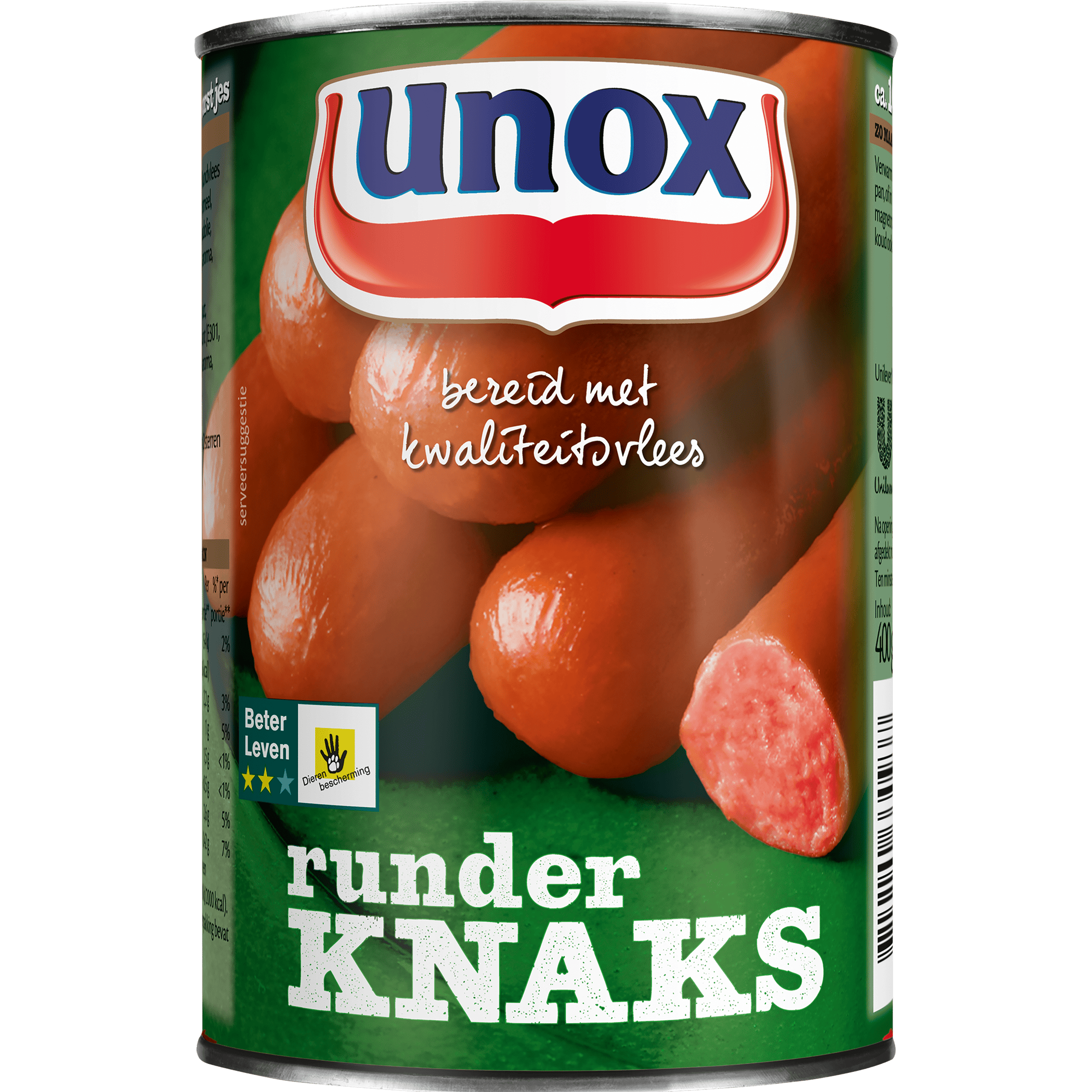 Unox Unox Knaks Rund 400G
