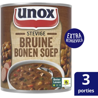 Unox Stevige bruine bonensoep