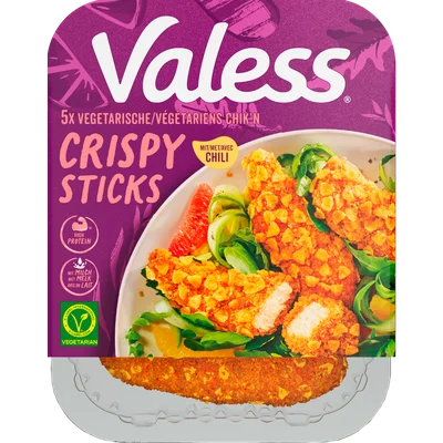 Valess Vegetarische Crispy Sticks Pak 160 g