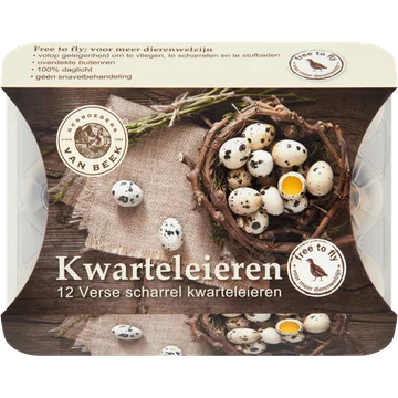Jumbo Scharrel Kwarteleieren 12 Stuks