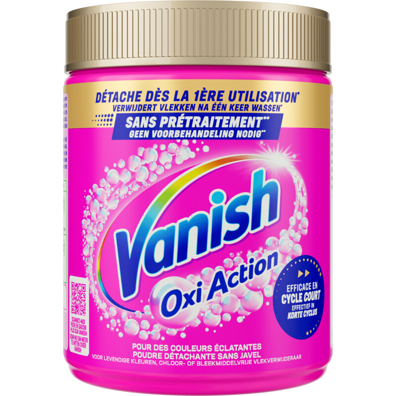 Vanish Vlekverwijderaar gekleurde was Pot 470 g