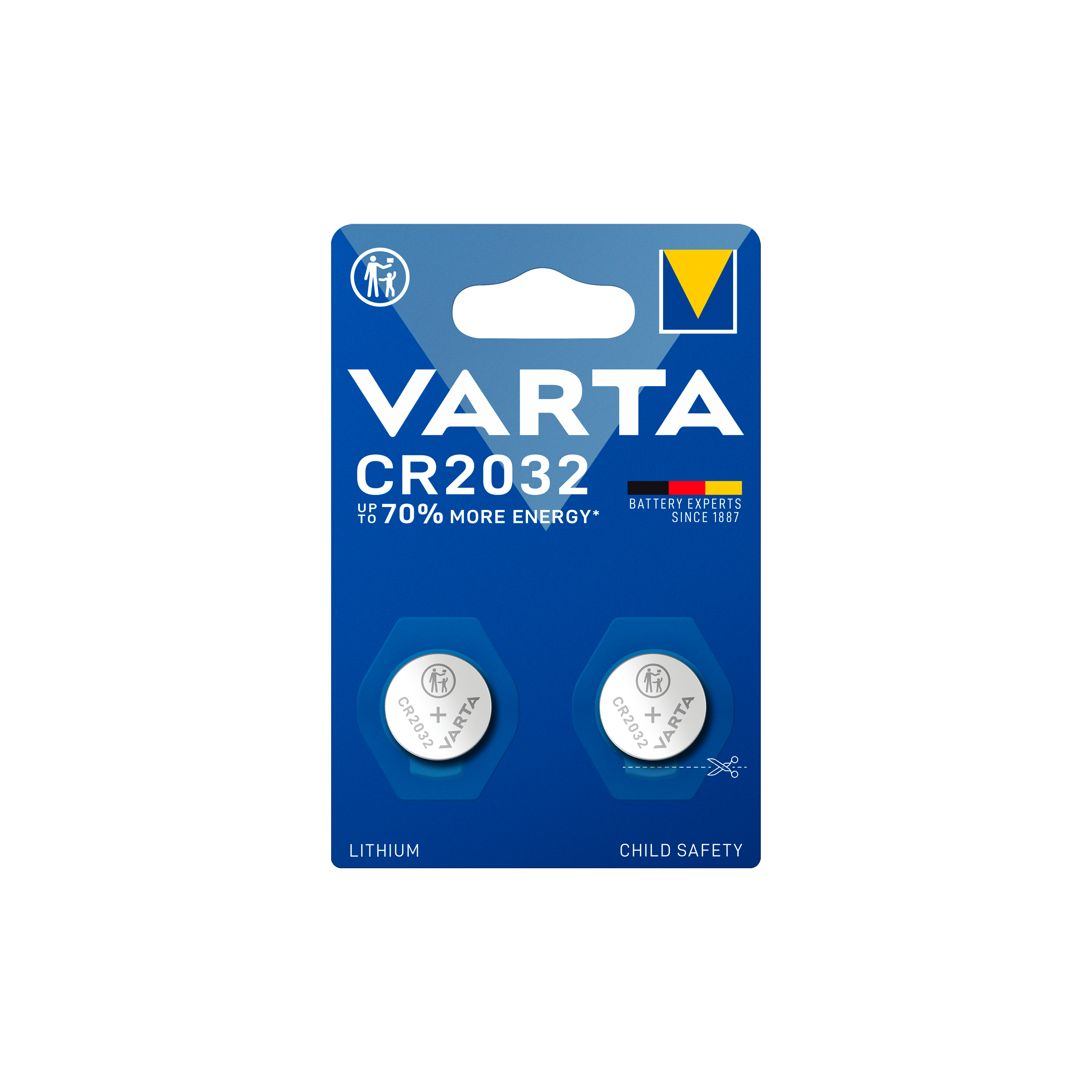 Varta CR2032 Lithium Blister 2 st