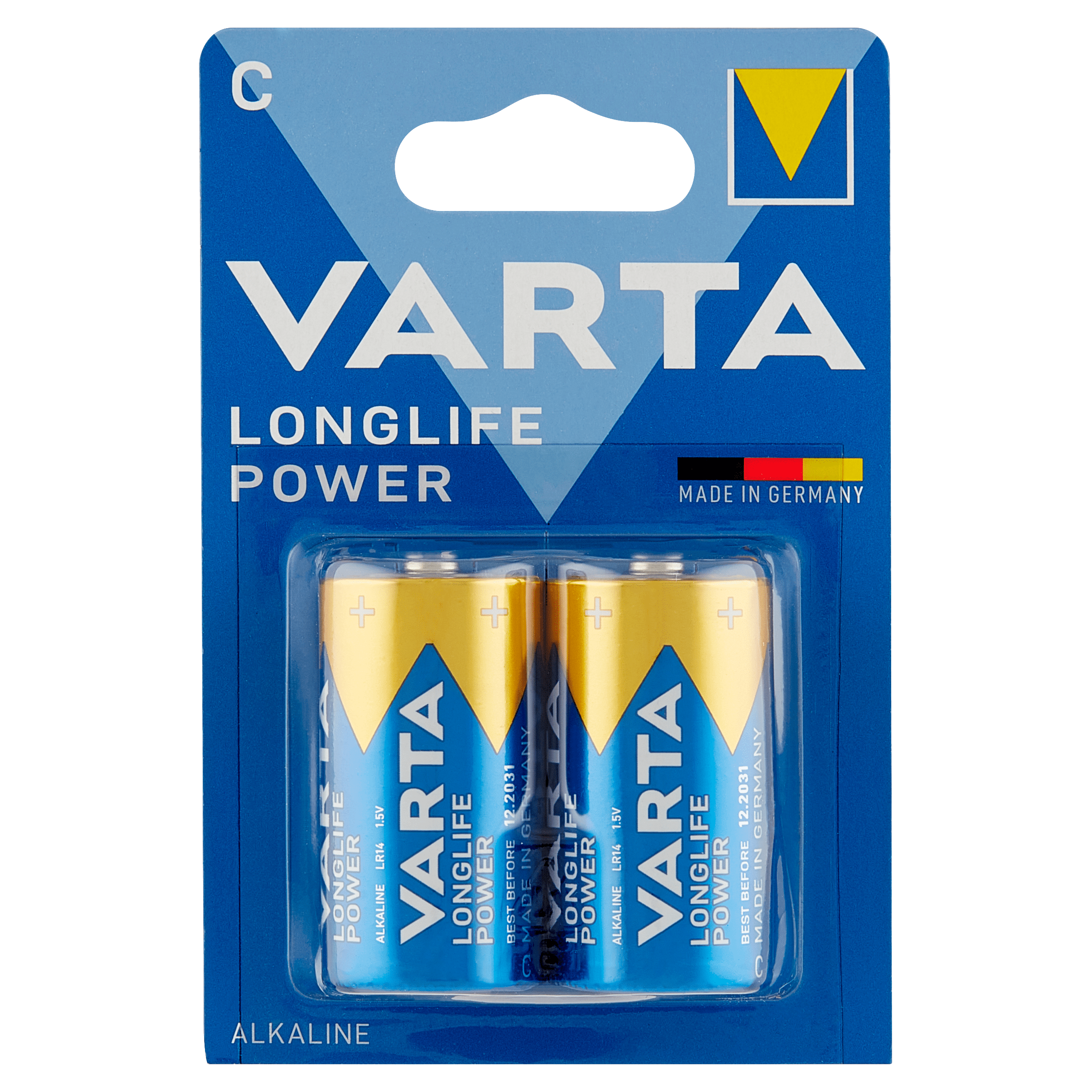 Varta Alkaline longlife power C Pak 2 st