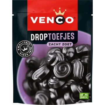 Venco Droptoefjes Zacht Zoet 235 g