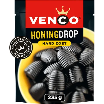 Venco Honingdrop Hard Zoet 235g