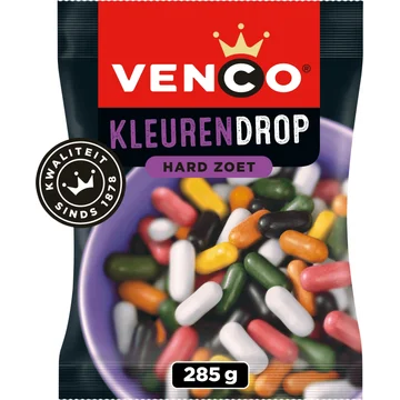 Venco Kleurendrop Hard Zoet 285 g