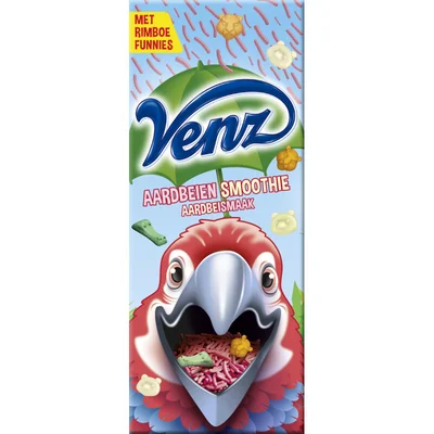 Venz Aardbeien smoothie aardbeismaak