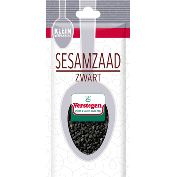 Verstegen Sesamzaad Zwart Kleinverpakking 9 g