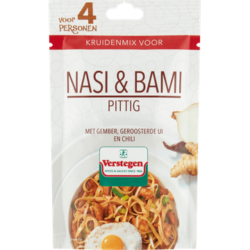 Verstegen Kruidenmix voor Nasi & Bami Pittig 30 g