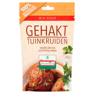 Verstegen Mix voor gehakt tuinkruiden Zakje 40 g
