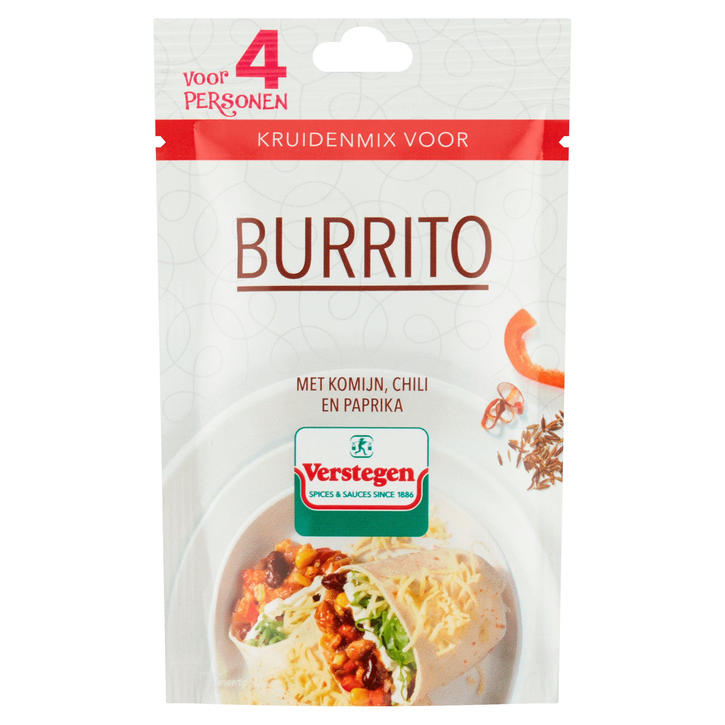 Verstegen Mix voor Burrito 4 pers