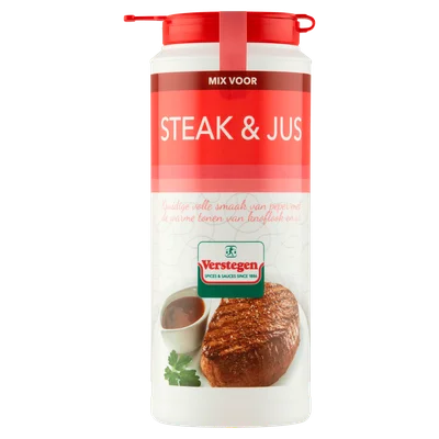 Verstegen Mix voor steak &amp; jus Pot 200 g
