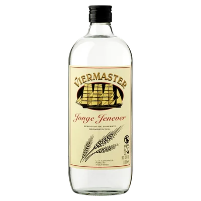 Viermaster Jonge Jenever Fles 1000 ml