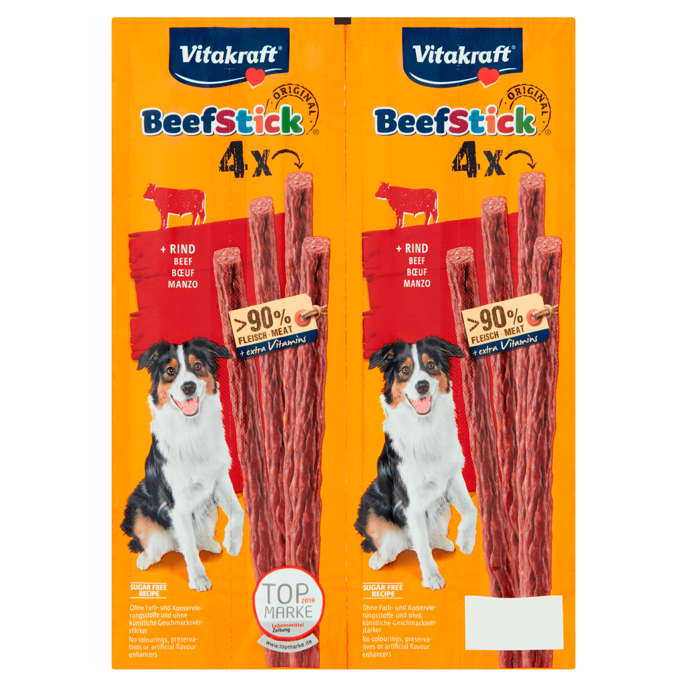 Vitakraft Beef stick rund Krimp 4 st