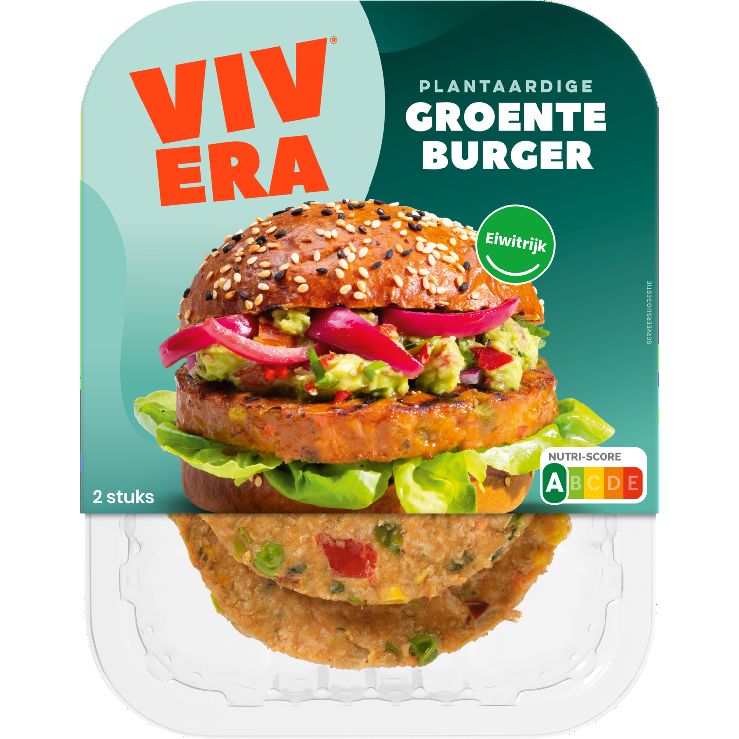 Vivera Groenteburger Stuk 200 g