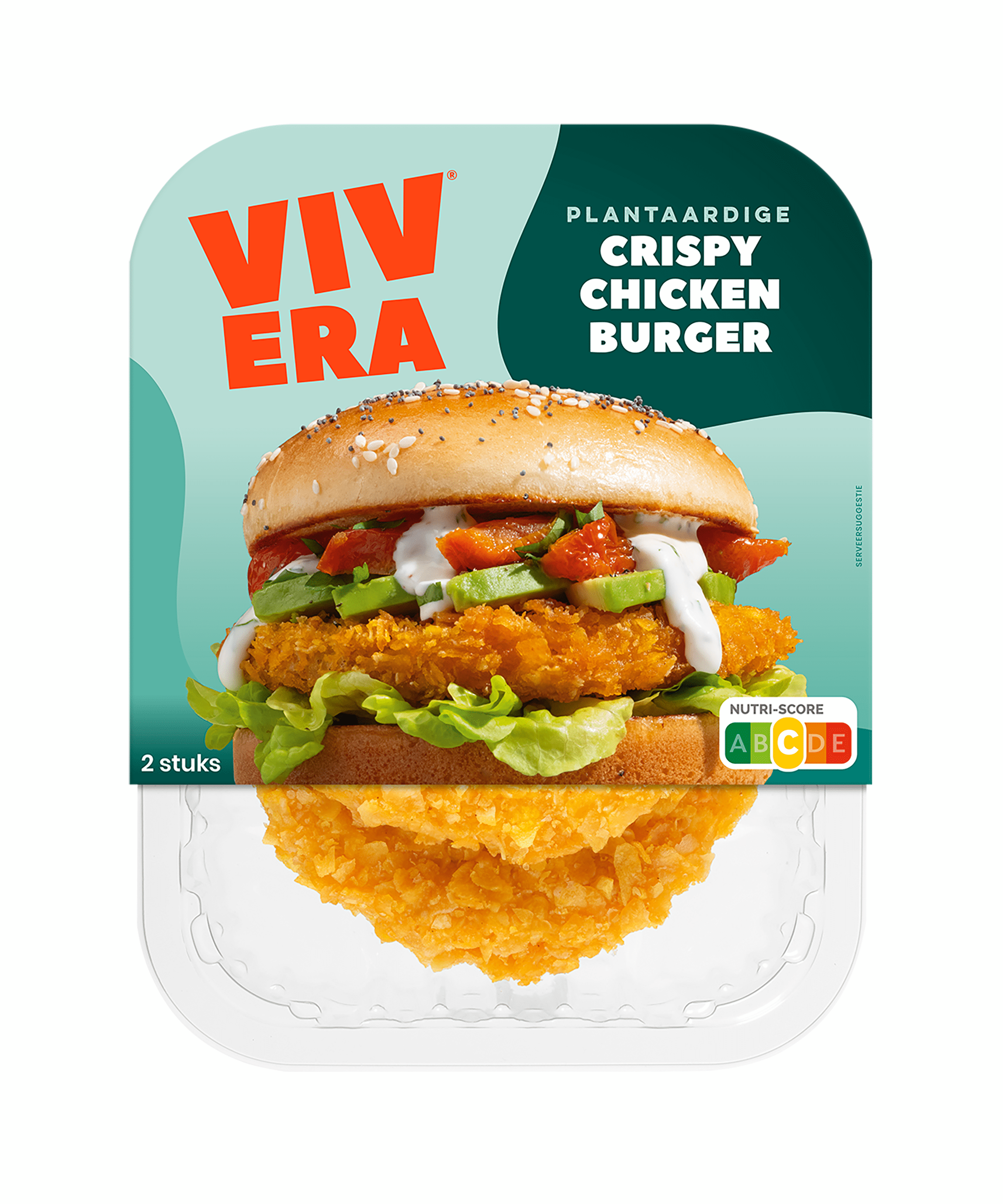 Vivera Chicken burger Krimp 200 g