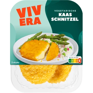 Vivera Vegetarische Kaasschnitzel 2 Stuks 150 g