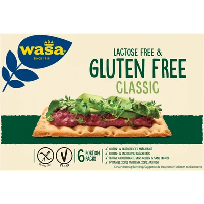 Wasa Knackebrod gluten- en lactosevrij