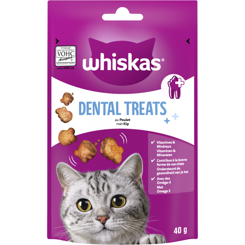 Whiskas Dentabites kip kattensnacks