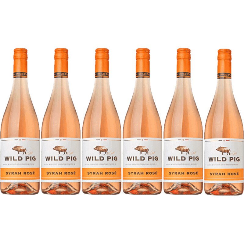 Wild Pig Syrah rosé 6 flessen