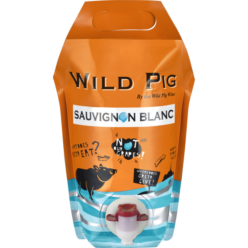 Wild Pig Sauvignon blanc wijntap