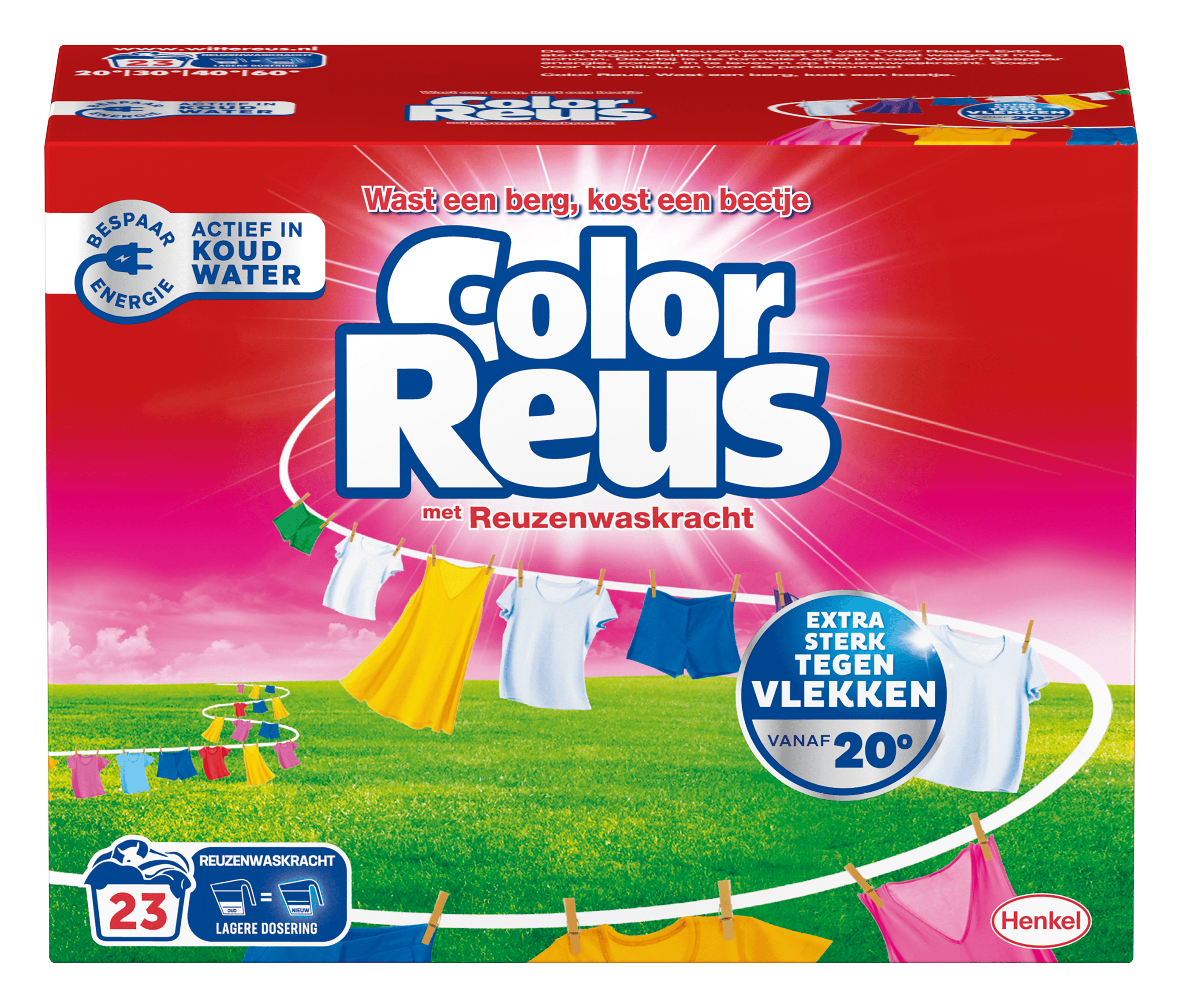 Witte Reus Waspoeder kleur 23sc Doos 1150 g