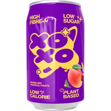 XOXO Tropical Sparkling Soda 330ML