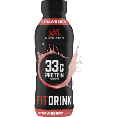 XXL Nutrition Fitdrink strawberry flavour