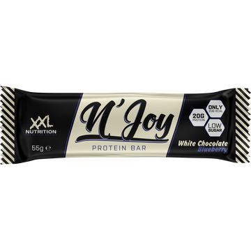 XXL N'Joy Protein bar White choco/Blueberry 55g