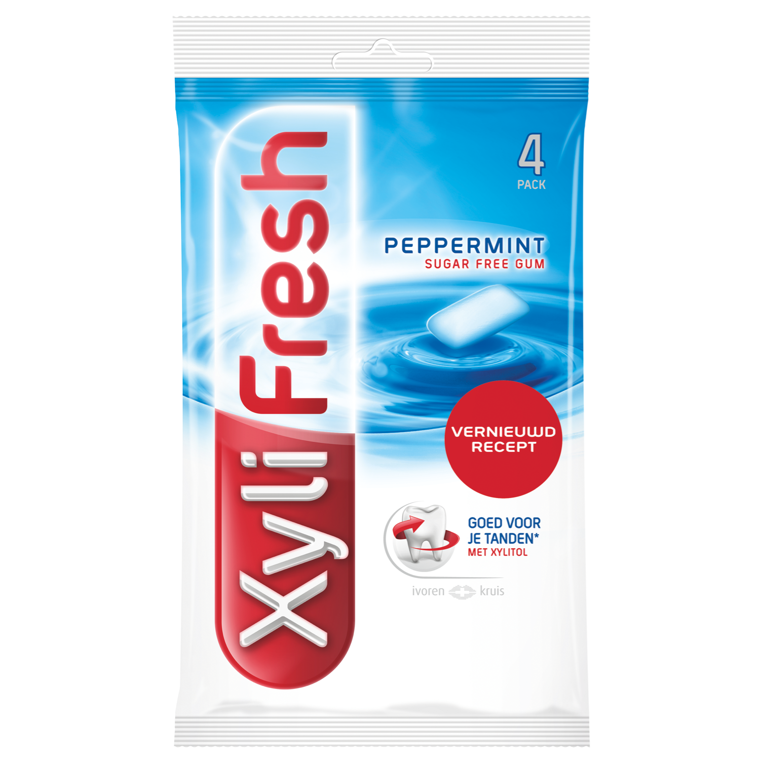 Xylifresh Peppermint 4 stuks
