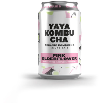 YAYA Kombucha Pink Elderflower 330ML