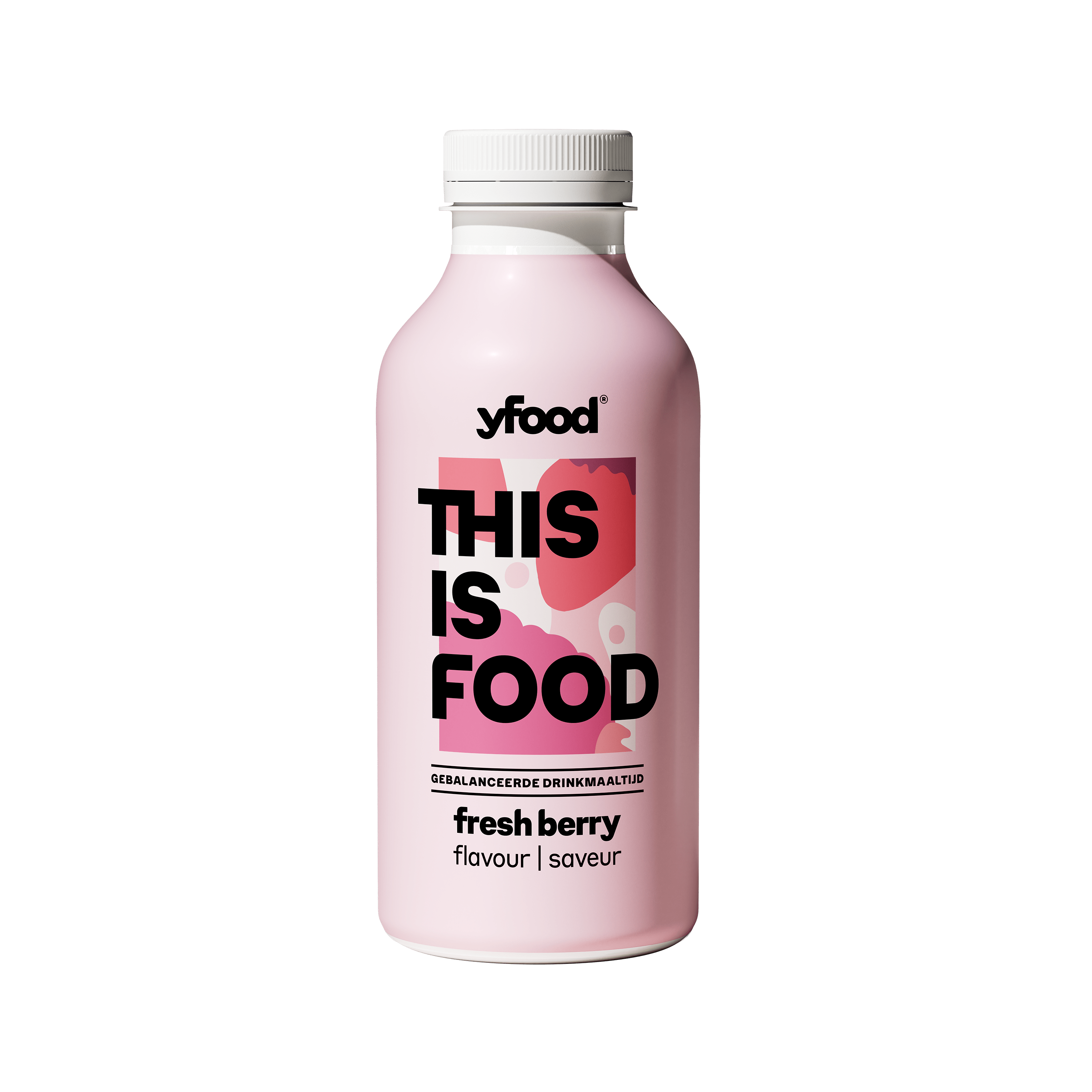 Yfood Drink Cold Brew Fresh Berry Fles 500 ml