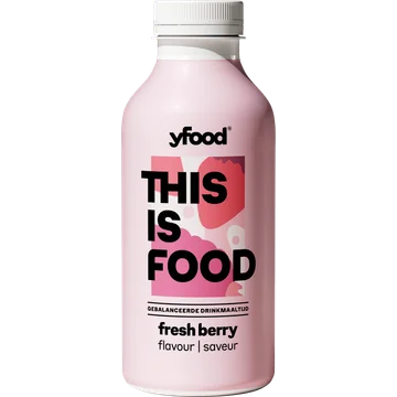 YFood Gebalanceerde Drinkmaaltijd Fresh Berry 500 ml