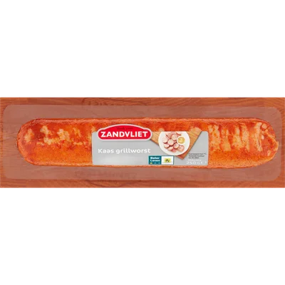Zandvliet Kaas Grillworst 250 g