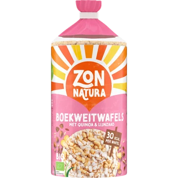 Zonnatura Bio Boekweitwafels met Quinoa & Lijnzaad 100 g