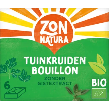 Zonnatura Biologische Tuinkruiden Bouillonblokjes Zonder Gist
