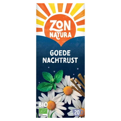 Zonnatura Kruidenthee goede nachtrust 20 zakjes