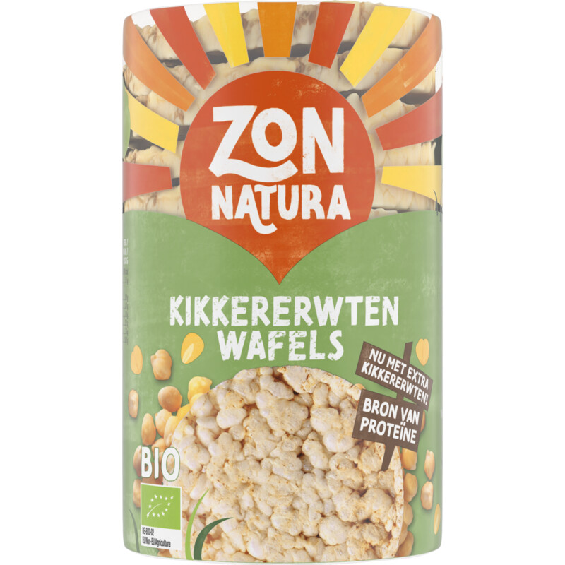 Zonnatura Kikkererwtenwafel Rol 100 g
