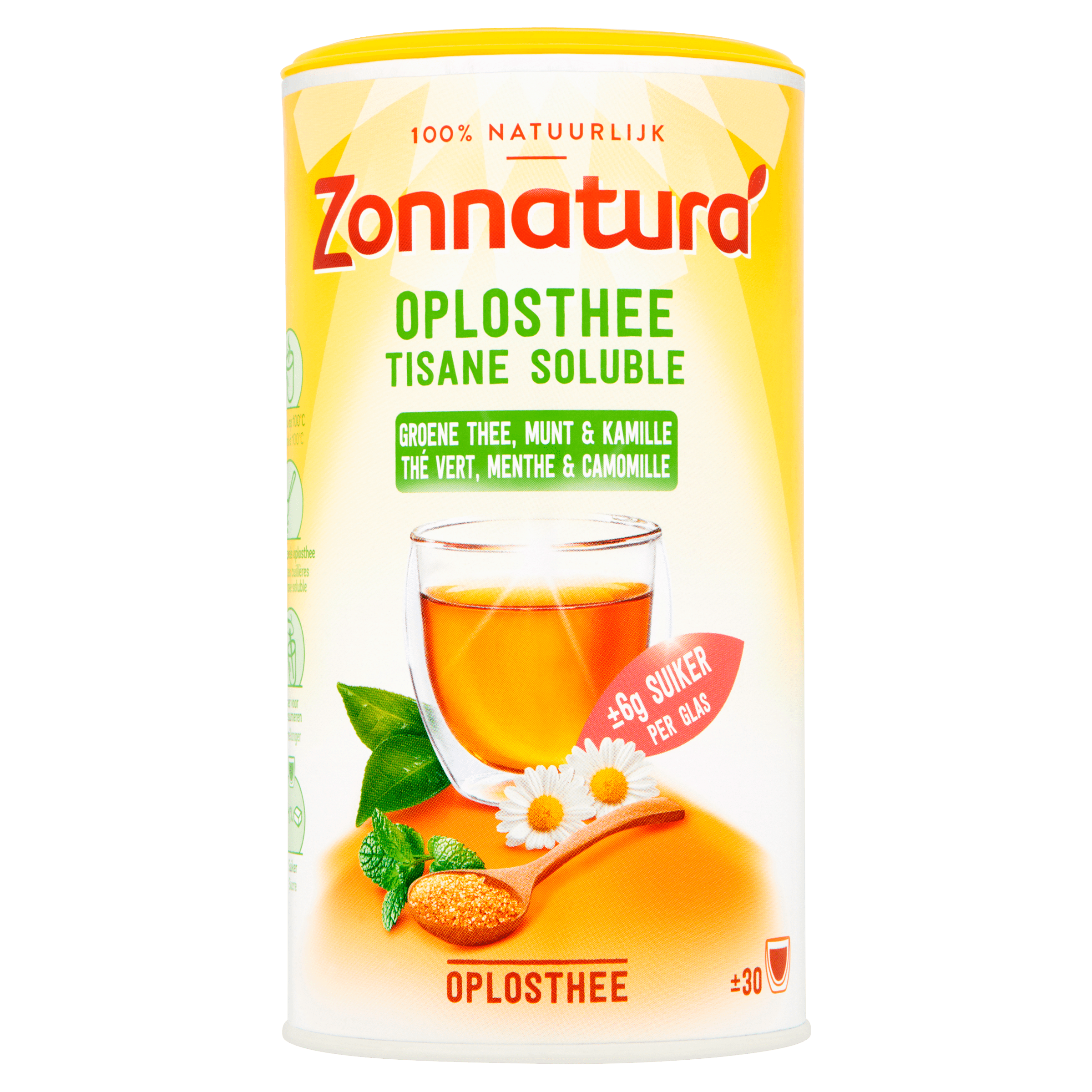 Zonnatura Oplosthee groen pepermunt bio