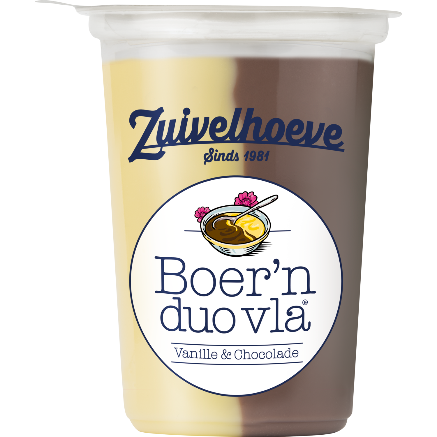 Zuivelhoeve Boern vla vanille chocolade